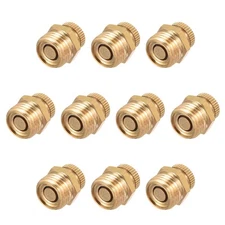 1/4BSP Male Thread Air Compressor Part Brass Security Water Drain Valve 10pcs