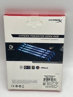 KINGSTON HyperX Predator RGB 16GB (2x8GB) 4600 MHz DDR4