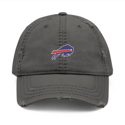 Buffalo Bills Distressed Hat (Embroidery)
