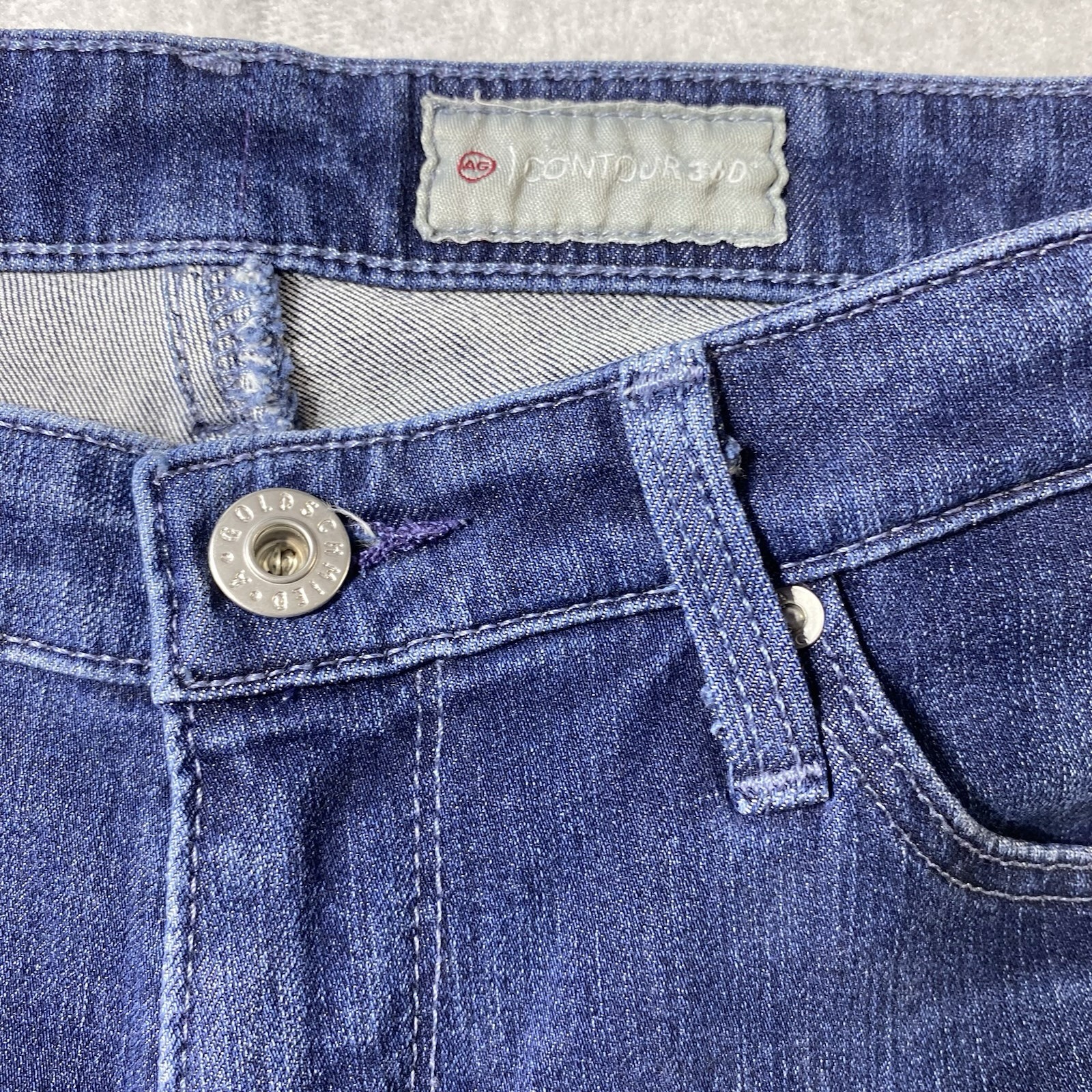 AG Jeans Womens 26R Blue The Legging Ankle Super Skinny Low Rise Stretch Denim thumbnail 6