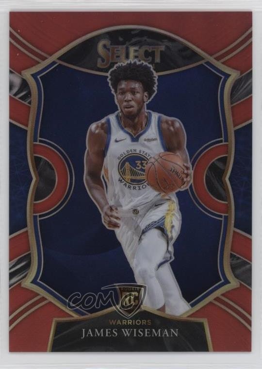 2020-21 Panini Select Concourse Red Prizm /199 James Wiseman #62 1o3y