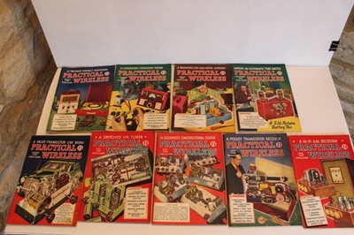 9 x  PRACTICAL  WIRELESS Magazine  Nov. 1958  In good used condition