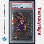 1996 SKYBOX METAL #181 KOBE BRYANT RC ROOKIE PSA 7