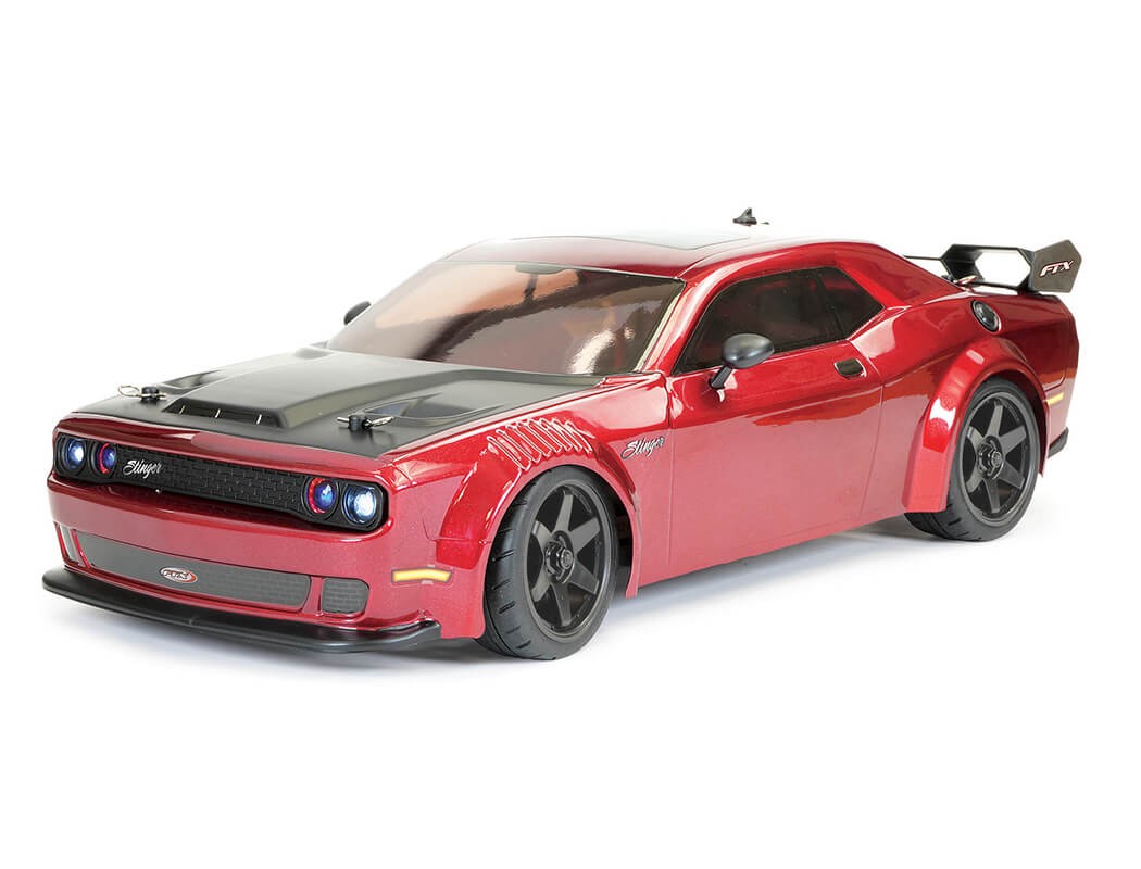 FTX 1:10 Stinger Dodge Challenger Style Brushless RTR RC Drift Car - Red