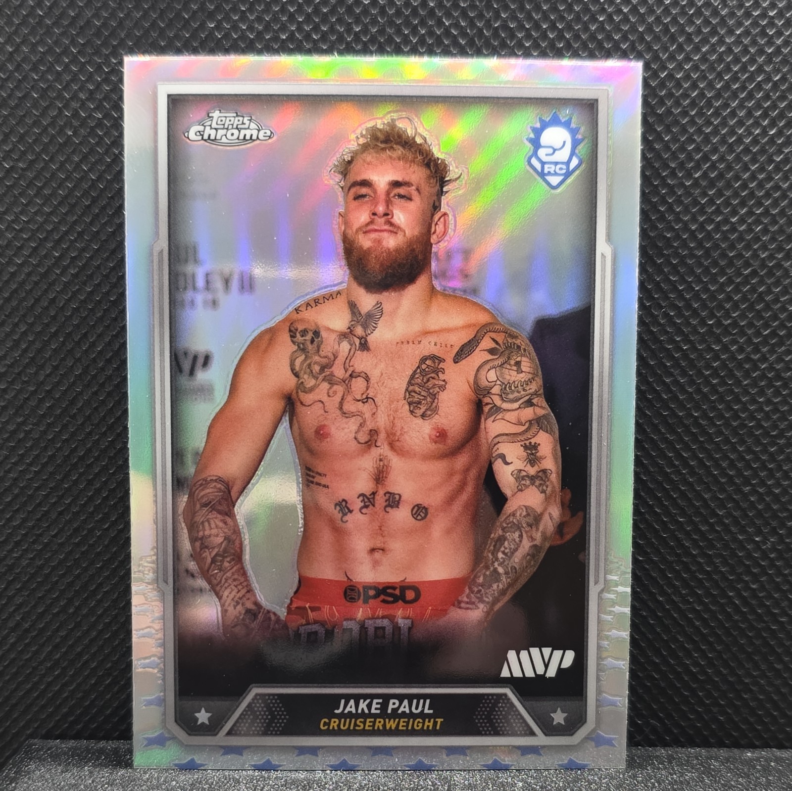 2024 Topps Chrome Jake Paul RC Silver Refractor Rookie #1