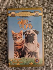 The Adventures of Milo and Otis 1989 VHS Clamshell Edition