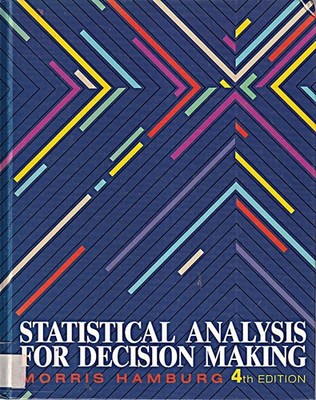 Statistical Analysis for Decis - VERY GOOD