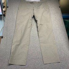 POLO Ralph Lauren Men's Dress Pants Size 34x32 Gray Straight Fit Trousers