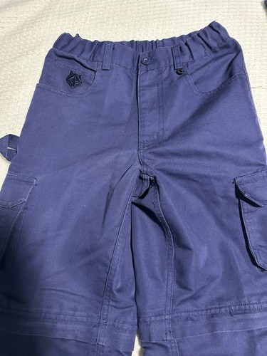 Cub Scouts Switchback 2 Pants Youth 8 Blue BSA Convertible