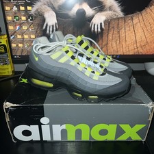 CT1689-001 Nike Air Max 95 OG Neon Yellow Cool Grey Light Graphite Size 6 Mens
