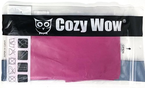 Footed Tights Cozy Wow DARK FUCHSIA Size Small/Medium NEW In Pkg Cosplay Costume - Picture 1 of 4