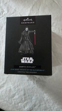 SDCC 2025 HALLMARK STAR WARS  KNIGHTS REPUBLIC DARTH NIHILUS ORNAMENT LTD ED