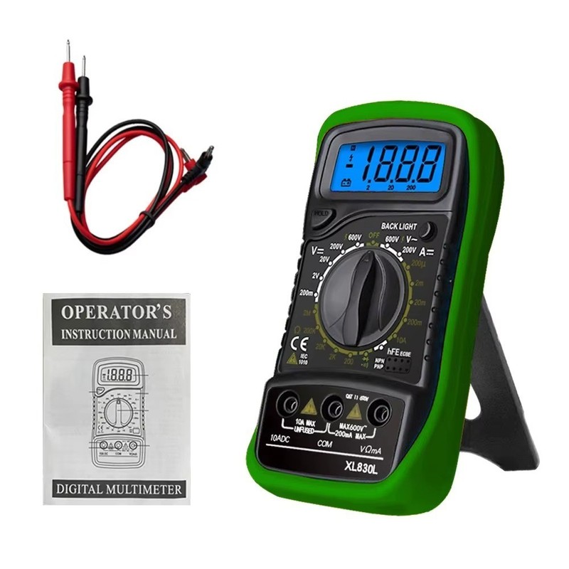 Professional Digital Multimeter Voltmeter Ohmmeter Ammeter Multi Tester Meter UK