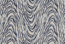 CLARKE AND CLARKE UPHOLSTERY FABRIC DESIGN Delvoye 5 METRES INK CUT VELVET