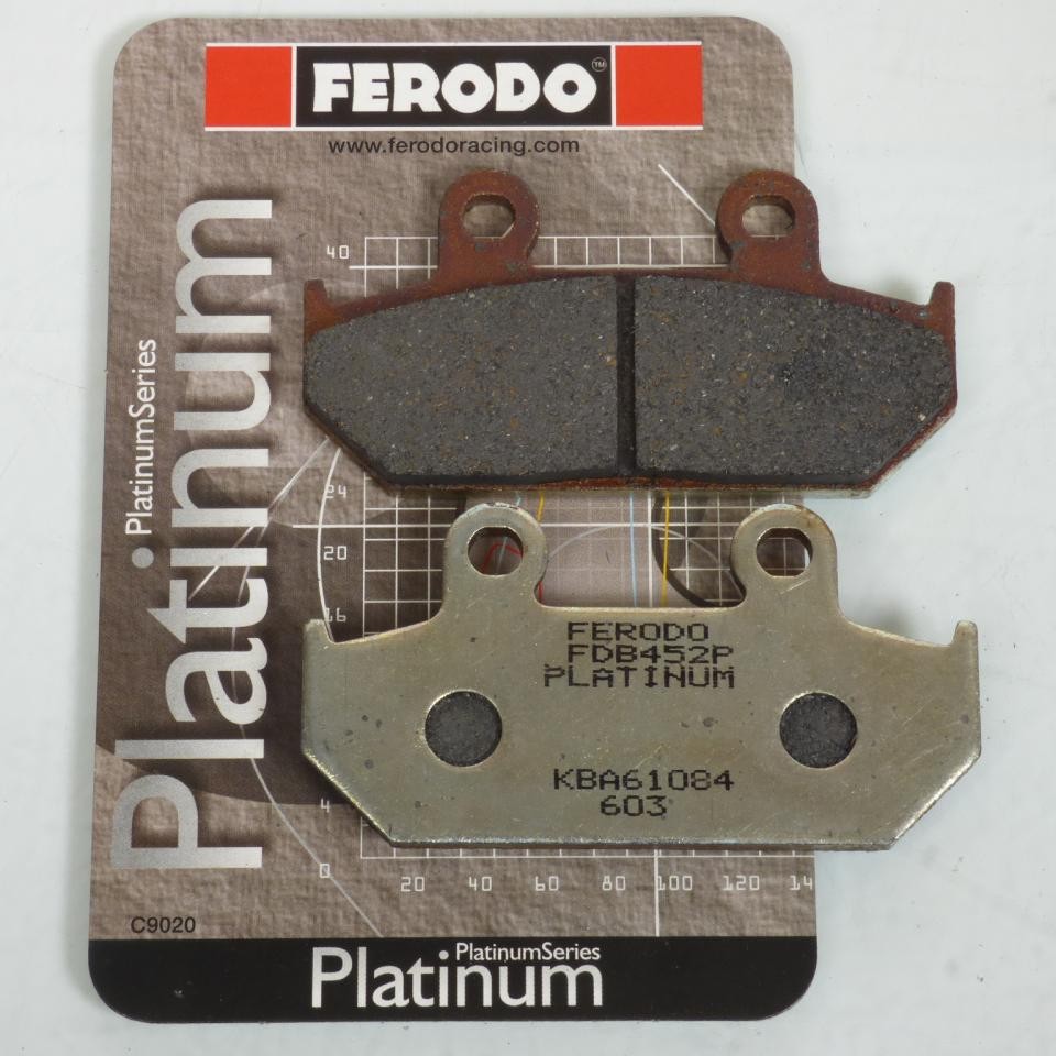 Plaquette de frein avant Ferodo pour moto Honda 1000 CBR SC21 1987-1988