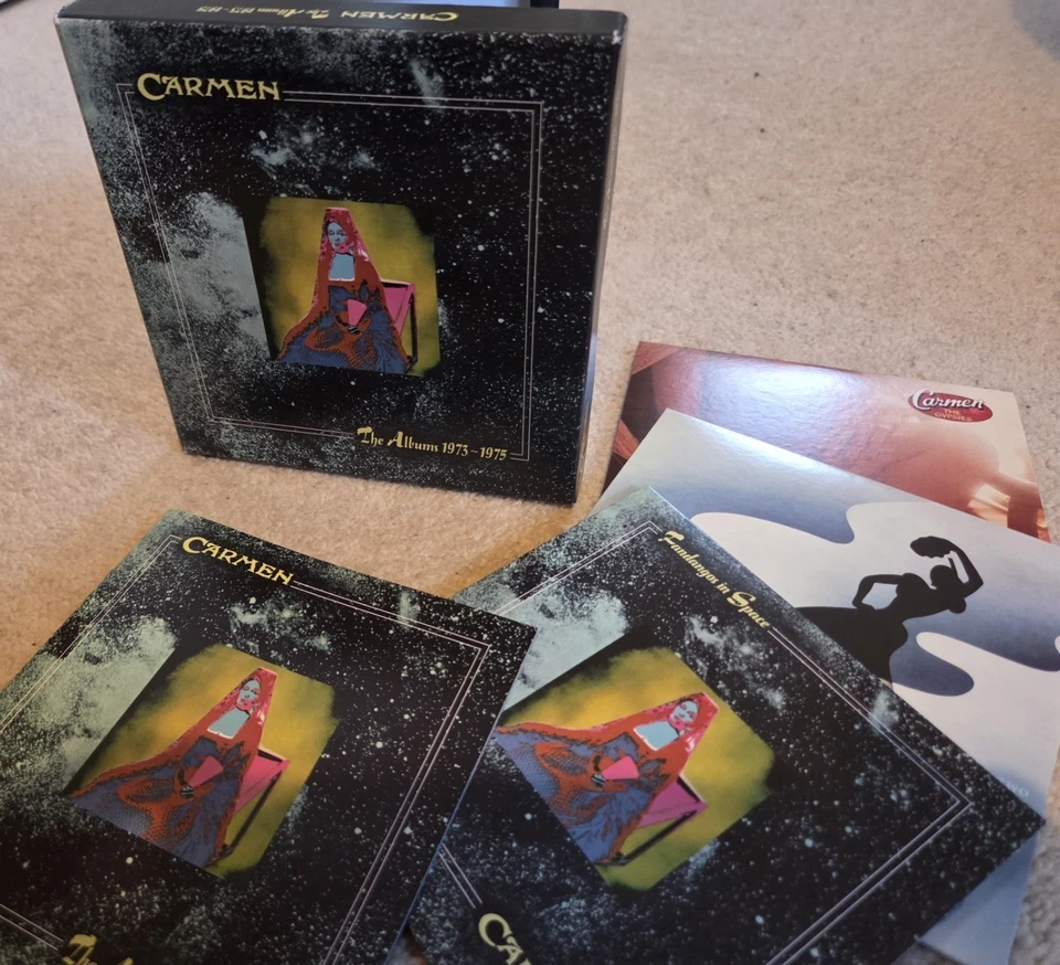 CARMEN - The Albums 1973-19 VG COND 3xCD Box Set Fandangos In Space/The Gypsies - Image 3 of 4