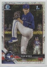 2018 Bowman Draft Chrome Sparkles Refractor Sean Wymer #BDC-157 s3g