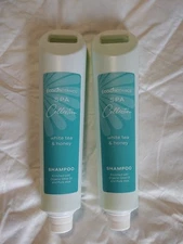 2 - Eco Botanics White Tea & Honey Shampoo Spa Collection 12.8 oz Shower Hanger 
