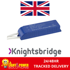 20-60W 12V Dimmable Electronic Transformer for Halogen Lamps Knightsbridge T02