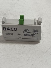 BACO 33E10 CONTACT BLOCK 10A 690VAC 1NO