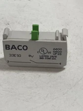 BACO 33E10 CONTACT BLOCK 10A 690VAC 1NO