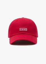 Vans Cappellino Unisex Curved Bill Jockey, Taglia Unica - 0PZ (True Red)