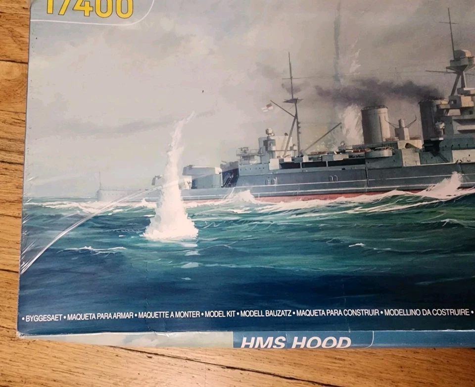 2002 Heller 81081 HMS капот линейный крейсер адмирал класса - 1/400 набор - новый - Изображение 2 из 4