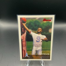 1995 Bowman Steve McNair Houston Oilers Draft Pick 1st Round #3 Football Card