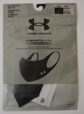 Under Armour Sports Mask Featherweight ISO-Chill Black S/M X10 Lot