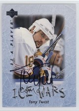 1995-96 Upper Deck Be a Player Auto Tony Twist #S214 Auto 11pm