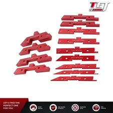 14PCS Precision Aluminum Setup Blocks for Router Table Setup Bars Height Gauge