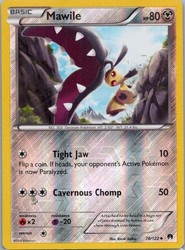 Mawile 78/122 Reverse Holo XY Breakpoint