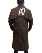 Fallout New Vegas NCR Ranger Cosplay A7 Long Duster Cotton Coat Jacket