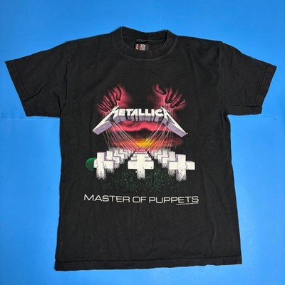 Vintage 90s Metallica Master Of Puppets 1994 Giant Tag Double