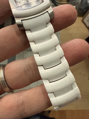 Emporio Armani Ceramica Ceramic Ladies watch Classy new battery