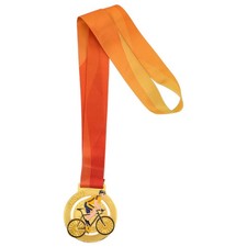 Cycling Tournament Prize School Competition Medal Gold Party Award