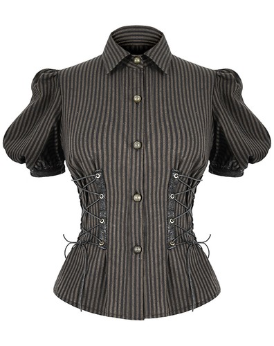 Devil Fashion Womens Steampunk Blouse 