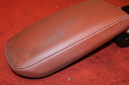 Center Console Armrest Red Brown OEM BMW F25 F26 X3 X4 2011-2017 - Picture 2 of 11