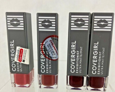 Covergirl Exhibitionist Ultra Matte Lipstick New Sealed - CHOOSE YOUR SHADE