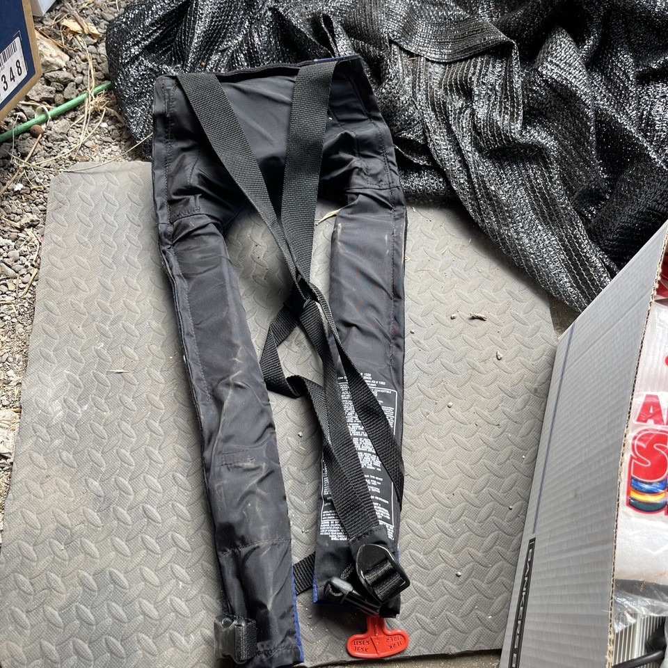 Onyx A/M24 Automatic Manual Inflatable PFD Life Jacket Blue Rearming 1352 eBay