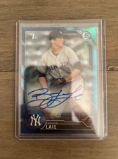 2016 Bowman Chrome Brady Lail Auto Blue Refractor /150