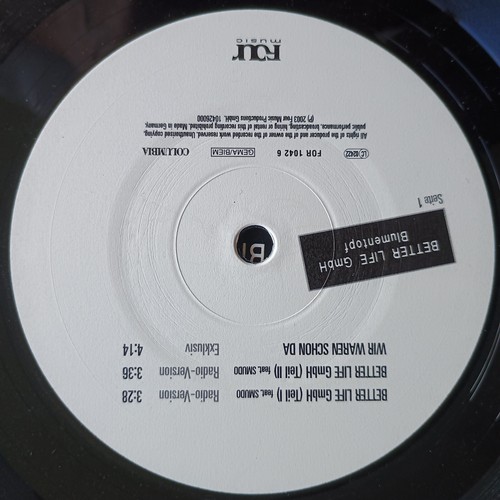 Blumentopf Feat. Smudo – Better Life GmbH 12" DE-2003 1st PRESS VG+/VG+ - Bild 3 von 4