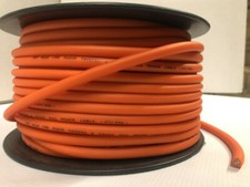SKY HIGH CAR AUDIO 8 GAUGE OFC POWER GROUND 150FT SPOOL ORANGE