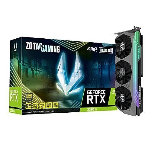 ZOTAC Gaming GeForce RTX 3080 Ti AMP Holo PCI-Exp 4.0 16x 12GB GDDR6X - Picture 1 of 6