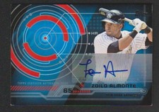 2014 TOPPS TRAJECTORY CERTIFIED AUTO #TA-ZA ZOILO ALMONTE YANKEES AUTOGRAPH SP