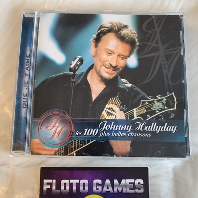 MUSICAL CD: Johnny Hallyday - Die 100 schönsten CD 5 Varieté DE - Floto Games
