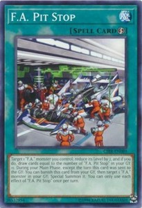 F.A. Pit Stop - CIBR-EN089 - Common - Unlimited Edition x3 - Near Mint