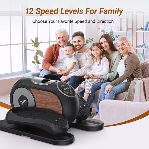 MERACH E32 Under Desk Elliptical Quiet Portable Pedal Exerciser Machine for Home - Picture 4 of 9