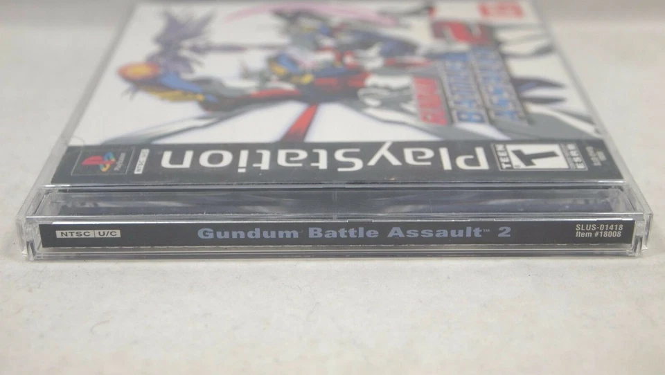Gundam Battle Assault 2 (Playstation | PS1) Complete in Box CIB Rare Misprint - Image 3 of 4