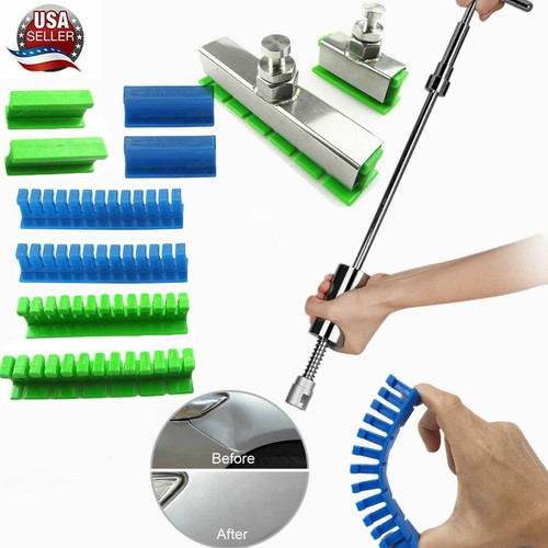 Kit de eliminación de herramientas de reparación de abolladuras sin pintura para carrocería de automóvil deslizante elevador PDR - Imagen 10 de 14